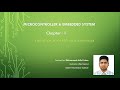 Micro-controller & Embedded System (66864) Chapter-04 Lecture-01 Micro-controller & Embedded System (66864) Chapter-04 Lecture-01