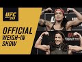 UFC 269: Live Weigh-in Show