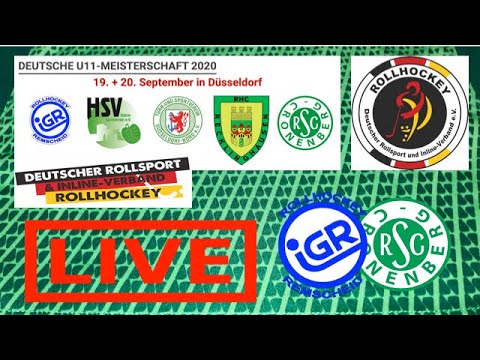 U11 Deutsche Meisterschaft Rollhockey 2020   IGR Remscheid - RSC Cronenberg