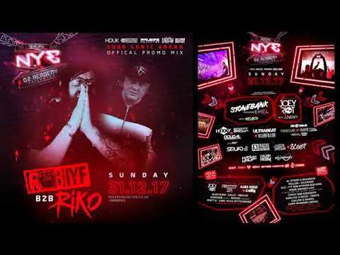 Subb Sonic PROMO MIX / Rob IYF + DJ RIKO FT. MC Stafford - Ravers Reunited ONE BIG NYE 2017/2018