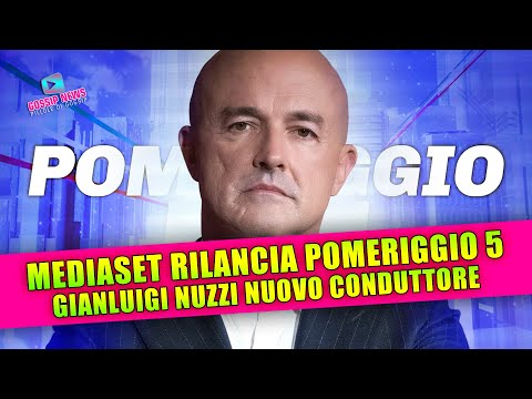 Gianluigi Nuzzi prende il posto di Myrta Merlino a Pomeriggio Cinque
