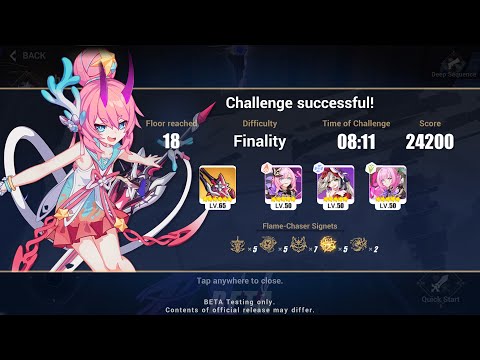 [Honkai Impact 3] [Elysian Realm 5.8 Beta] Fervent Tempo (Rozaliya Molotov Cherry) (SSS) - Finality