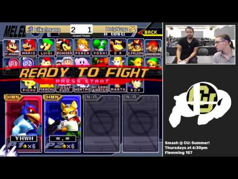 Smash @ CU 7/28/16 - GRAND FINALS Eikelmann vs. HolyNugz