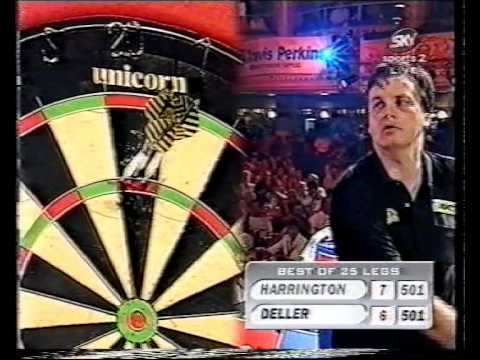 Keith Deller vs Rod Harrington - 1998 World Matchplay - Semi Finals - Part 6/10
