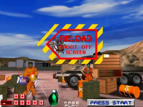 Retro N8 Arcade - Area 51 Full Playthrough