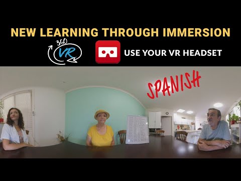 360 VR Life Footage Cynthia Cabello Spanish Lessons