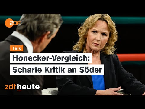 Video Thumbnail: Lemke über Söder: "Das ist dumm, das ist infam" | Markus Lanz vom 15. Februar 2024