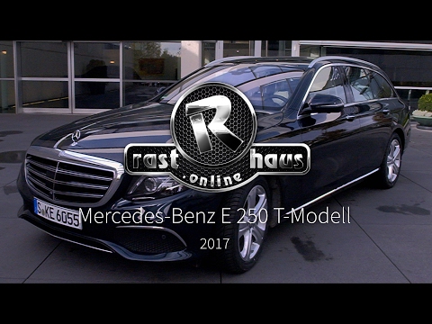 Mercedes Benz E 250 T-Modell S213 Test 2017