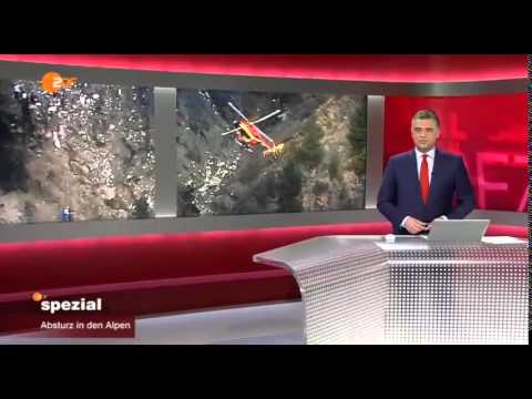 Die Katastrophe der Germanwings Maschine (Flug 4U9525) - ZDF Special 24.03.2015