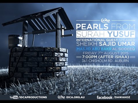 Sh Sajed Umar - Pearls from Surah Yusuf