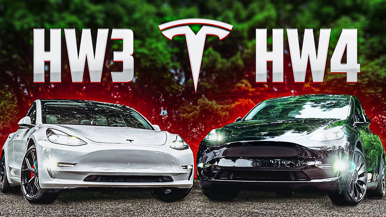 Tesla Hardware 3 VS Hardware 4 (AI4) Comparison!