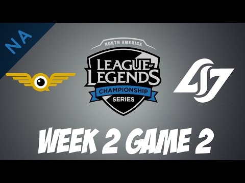 Fly Quest vs CLG | Game 2 | HIGHLIGHTS | NA LCS W2D1 2017 Spring split
