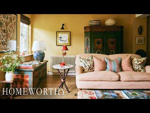 This English Country Cottage Is All About Warmth, Pattern, and Home | HOUSE TOUR