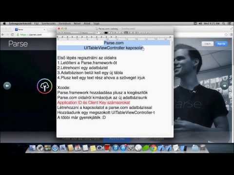 PecsXcode Xcode 5 tutorial Parse.com UITableViewController 1 ( NSArray )