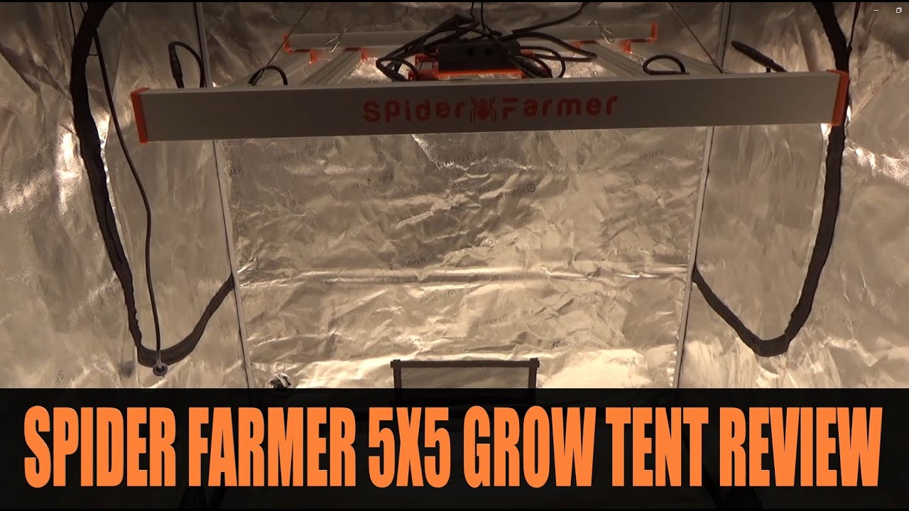 Spider Farmer 5x5 Grow Tent Review