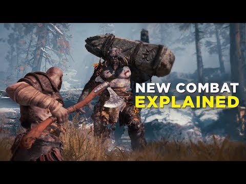New LEVIATHAN AXE Combat Tutorial — God of War