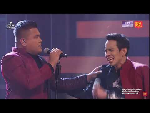 Naqiu Boboy ft Azmi Caliph Busker - Hanya Namamu & Always (Gegar Vaganza 2019 Minggu 10)