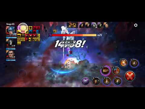 Captain America vs Knull stage 85 [Marvel Future Fight]