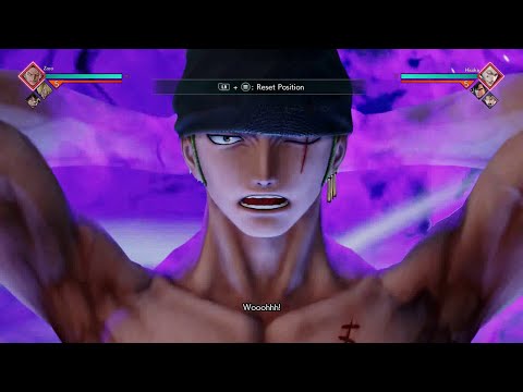 8.ZORO (ONE PIECE) - JUMPFORCE (PC) - ALL MOVESET ,ABILITIES AND AWAKENING - ULTRA SETTINGS