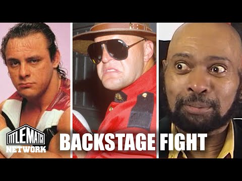Bad News Brown on Dynamite Kid vs Jacques Rougeau Backstage Fight in WWF