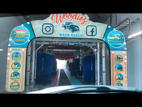 Florida’s Express Car Washes: Woodie's Wash Shack - Tampa on Gandy Blvd (Inside The Car)