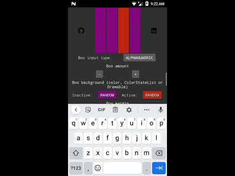 OtpView demo