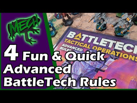 4 Fun & Quick Advanced Battletech Rules You Can Add to Your Game!