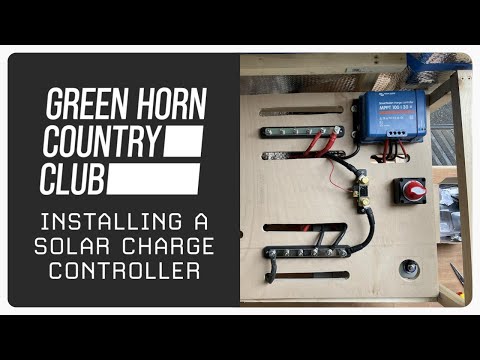 Wiring a Victron MPPT 100/30 Solar Charge Controller  | Van Electrics | DIY Sprinter Conversion UK