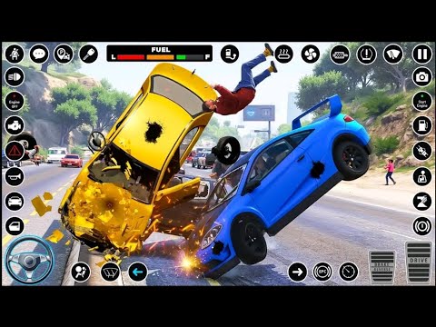 Car Stunts Racing Gema  - Extreme Car Crash Beam Derby 3D - Android GamePlay