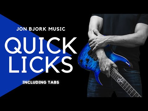 Quick Lick #2: A Harmonic Minor Arpeggio Lick