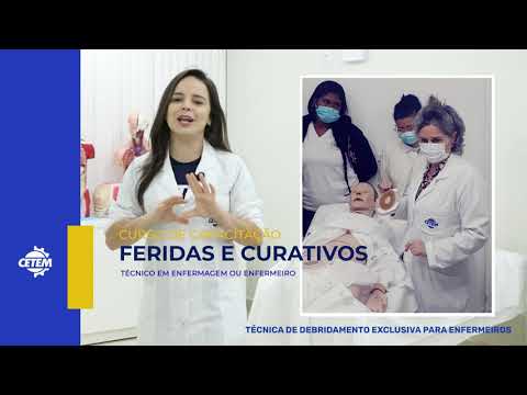 CETEM - Curso de Capacitação em Feridas, Curativos e Debridamento