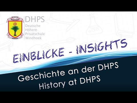DHPS Virtual Expo 2021: Geschichte  -  History