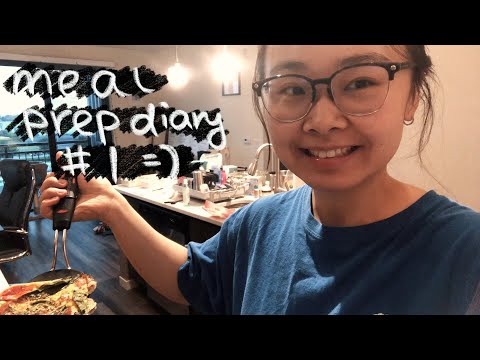 grad school meal prep diary #1: how I plan
