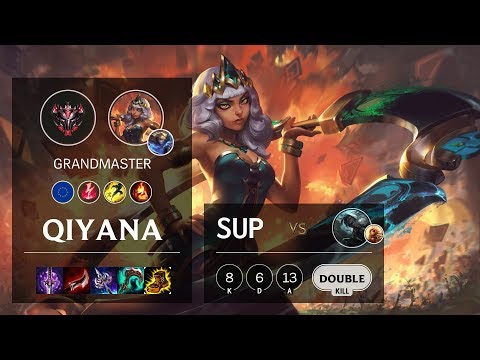 Qiyana Support vs Senna - EUW Grandmaster Patch 10.5