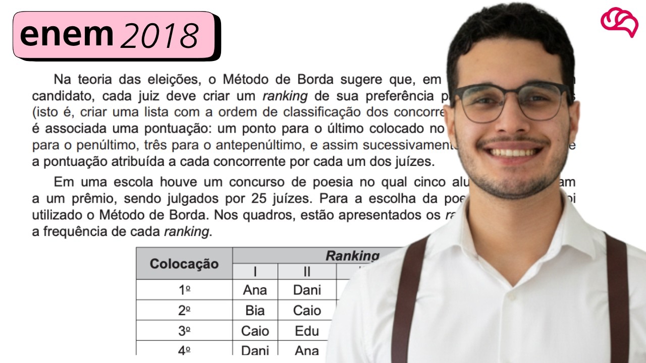 Resolução em Vídeo — Questão 172 ENEM 2018