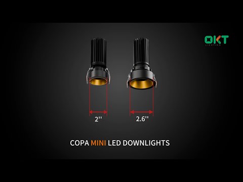 Small Yet Powerful, Mini 2inch or 3inch LED Downlight