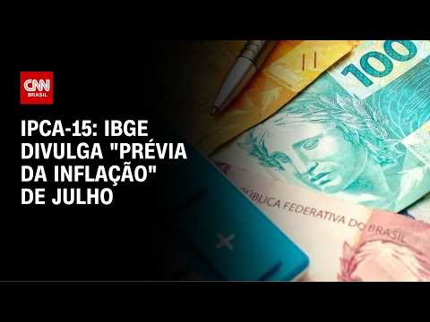 IBGE divulga “prévia da inflação” de julho | CNN NOVO DIA