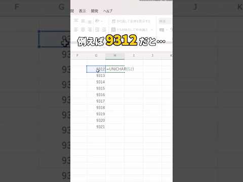 【Excel】①など丸数字の連番作成方法 #エクセル #エクセル初心者 #エクセル学習 #エクセル便利技 #excel