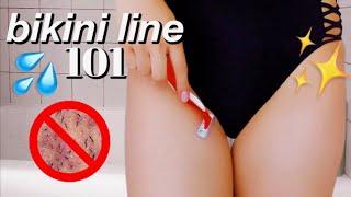 Bikini Line 101 | How To Shave "DOWN THERE" Perfectly