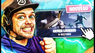 TOP 1 SUR UN MODE QUI FAIT PLAISIR SUR FORTNITE ARMES LOURDES 