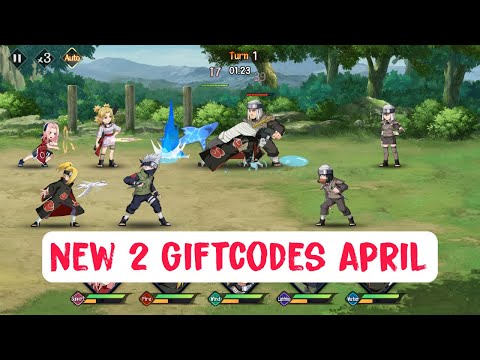 Ninja Heroes Unleashed | New 2 Giftcodes April - Naruto RPG Free SS | Epic Ninja God Gift Codes