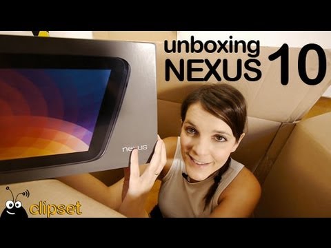 Google Nexus 10 unboxing