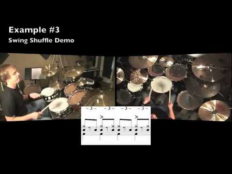 Drum Lesson: Billy Ashbaugh: Shuffle Groove Variations