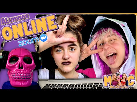 TIPOS de ALUMNOS en CLASES ONLINE 🖥 TROLLEANDO en ZOOM 🕹Entrando en CLASE en línea de ESTUDIANTES
