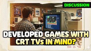 Were Consumer CRT TVs Part of Retro Game Development? (Open Discussion)