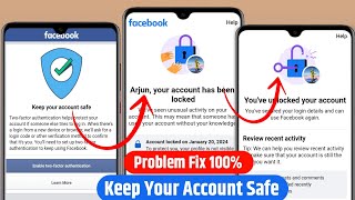 keep your account safe facebook problem |Keep your account safe facebook 2024