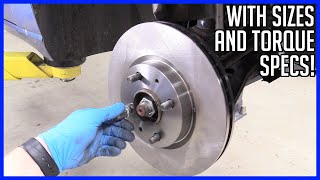  Replace Front Brake Pads and Rotors Ford Foc