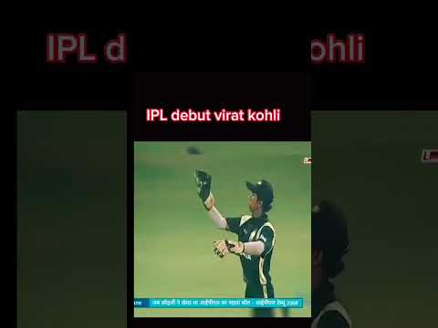Virat Kohli IPL debut Match 🥺 | #viratkohli #shorts #ipl2023