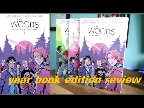 THE WOODS YEAR BOOK EDITIONS REVIEW BOOM STUDIOS COMIC