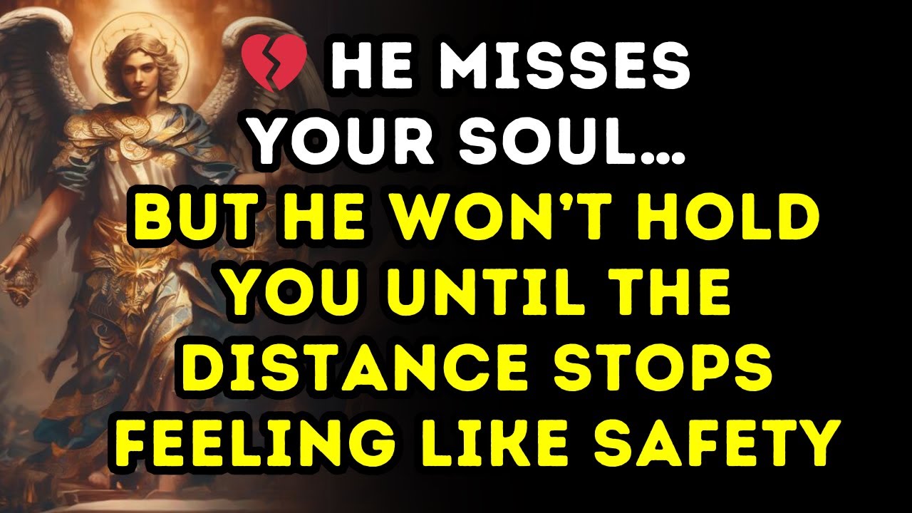 💔 He misses your soul… but he won’t hold you until the distance stops feeling like safety